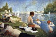 Georges Seurat Bathers of Asnieres oil on canvas